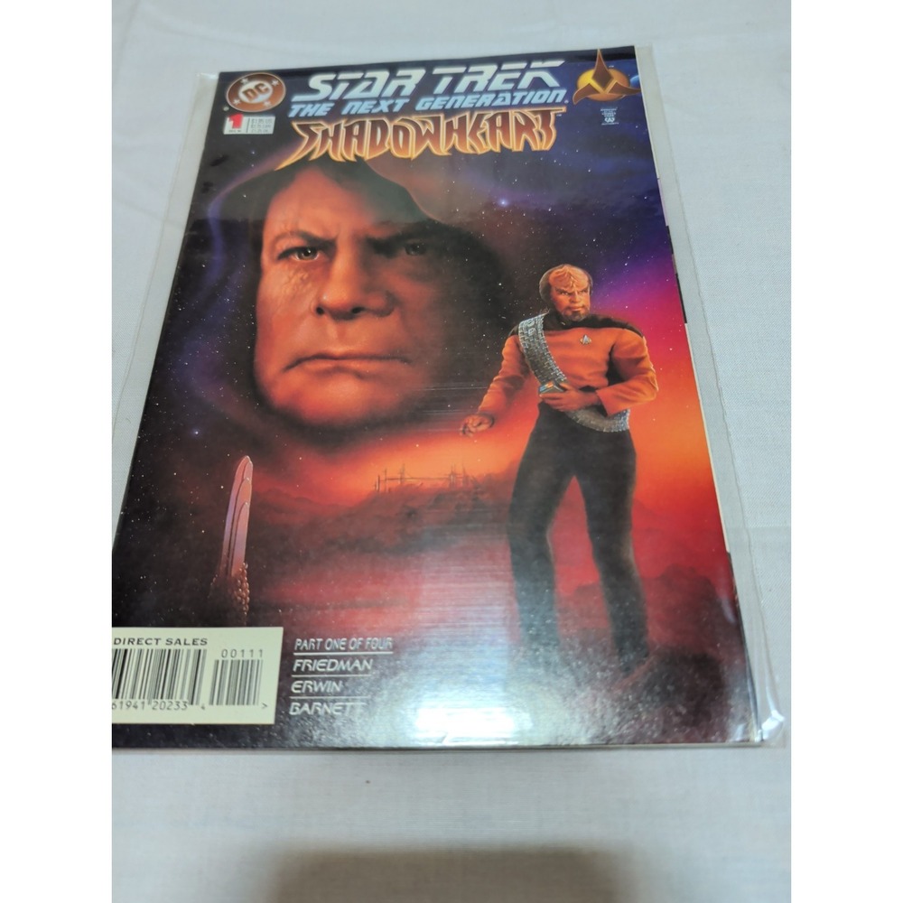 Star Trek: The Next Generation Shadowheart #1 VF-NM (Dec. 1994, DC Comics)